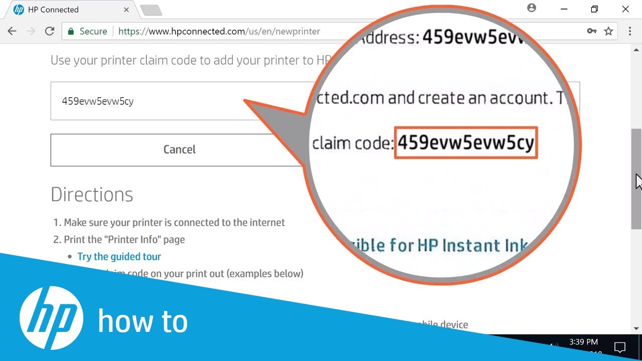 How To Register Your Printer with HP Connected | HP Printers | HP