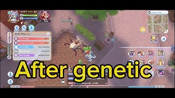 Before and after genetic,DPS TEST! #ragnarokxnextgeneration