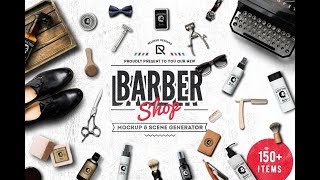 Barber Shop Scene and Mockup Creator screenshot 3