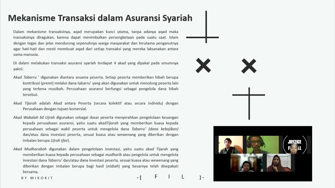 Pemaparan Materi Terkait Dengan Asuransi Syariah