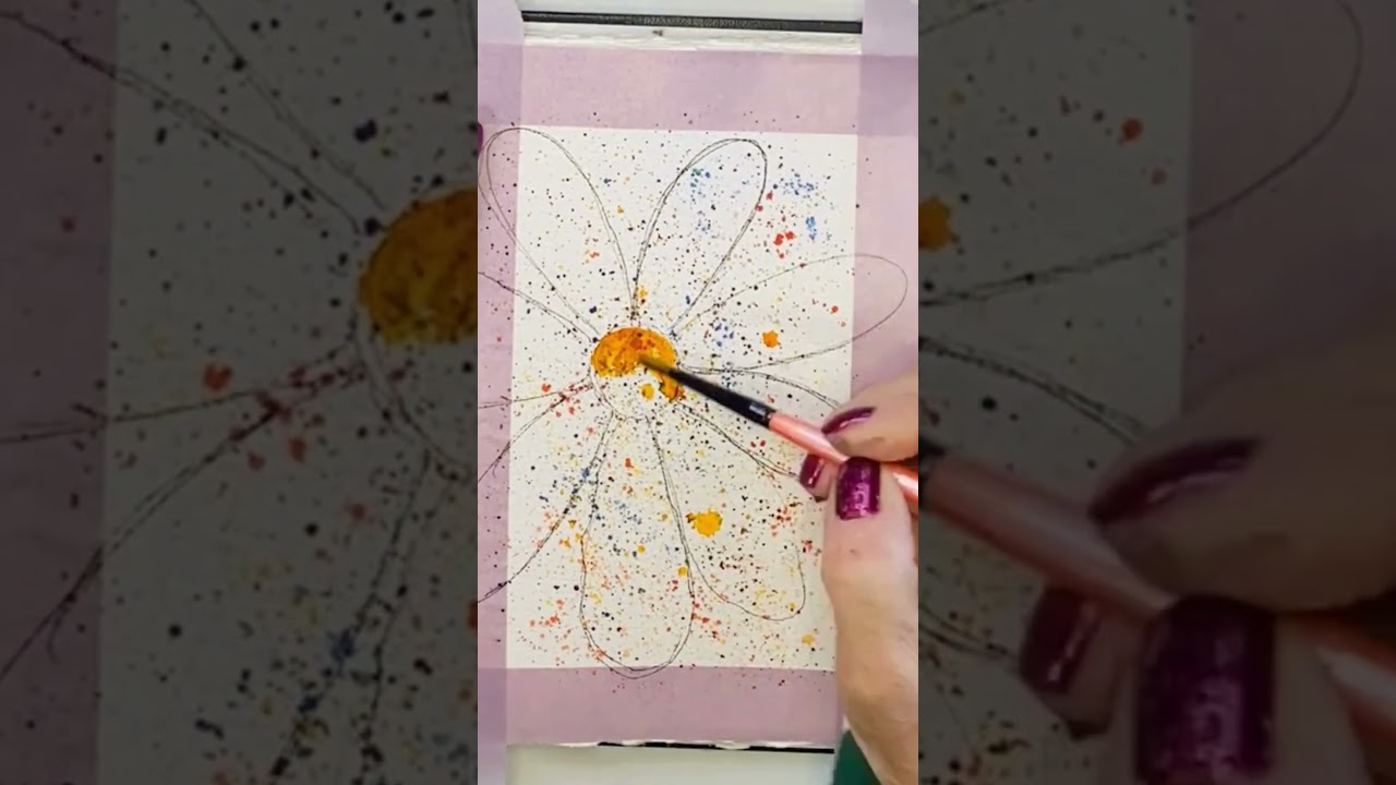 Daisy Flower Art