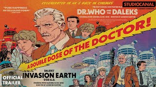Dr Who U0026 The Daleks invasion Earth 4k Double Bill  In Cinemas This July Click Info For Locations
