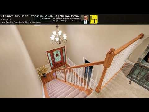 11 Unami Cir, Hazle Township, PA home video tour
