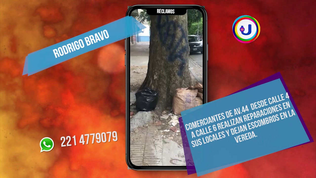 universidad nacional de la plata brasileiros #NosEstamosViendo l Comerciantes dejan escombros en las veredas