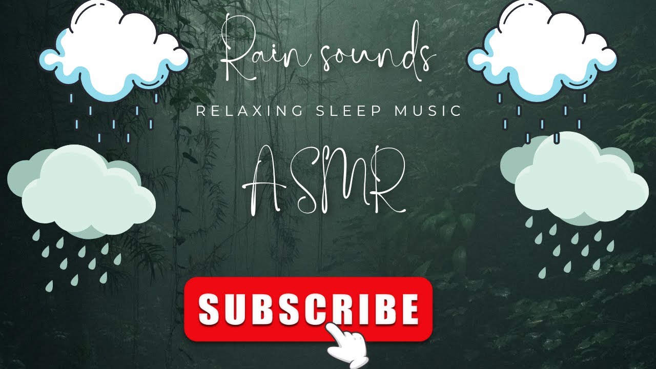 Rain Sounds ASMR ASMR sounds YouTube
