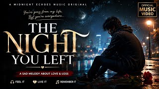 The Night You Left | Sad Love Song 💔 | Midnight Echoes Music