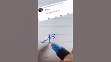 Beautiful name Navya write in cursive writing #cursive#writing#Navya#short clip#short
