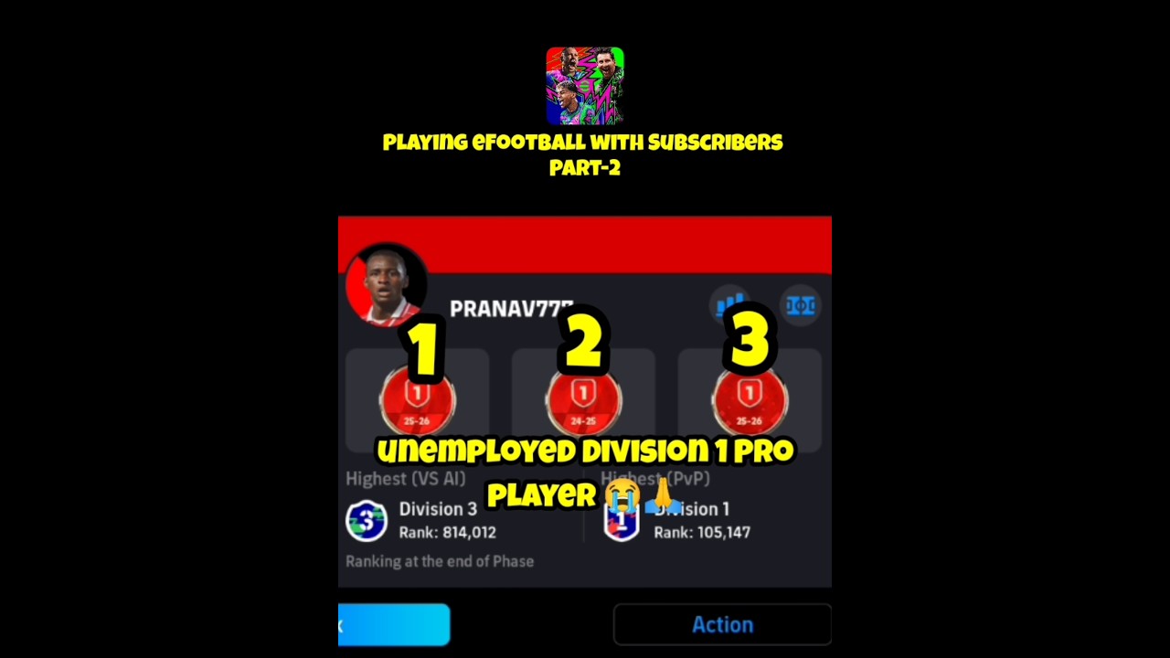 Я против подписчика Профессионального дивизиона 1 🔥 | Играем в eFootball с подписчиками. Часть 2 ...