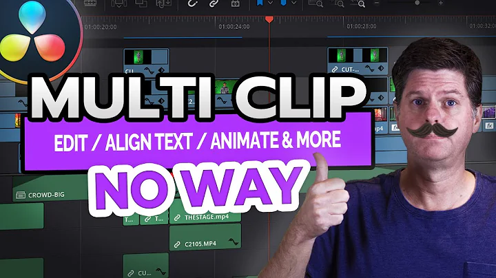 Multi-Clip ANIMATE, Text Align, EDIT & More / Davi...