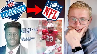 Rugby Player Reacts to The 2020 NFL Scouting Combine Best Of RUNNING BACK Workouts!