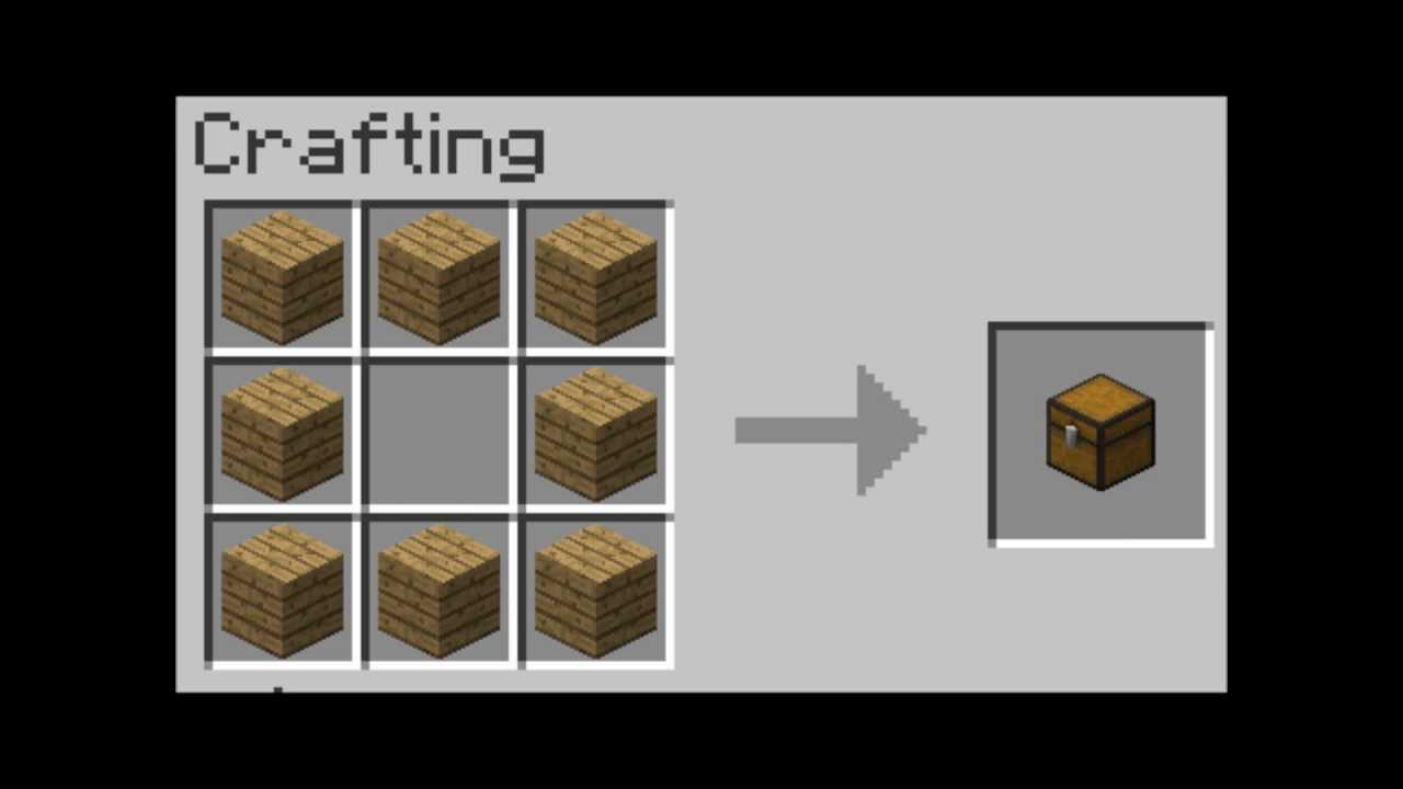 Minecraft How to craft everything Part 1 - YouTube