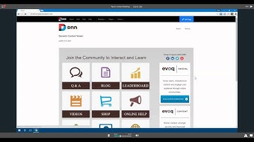 DNN Introduction 4   Moving Modules On A Page