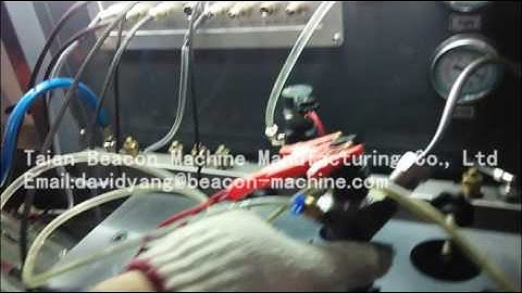 CRS708 CR common rail PUMP TESTING VIDEO  2