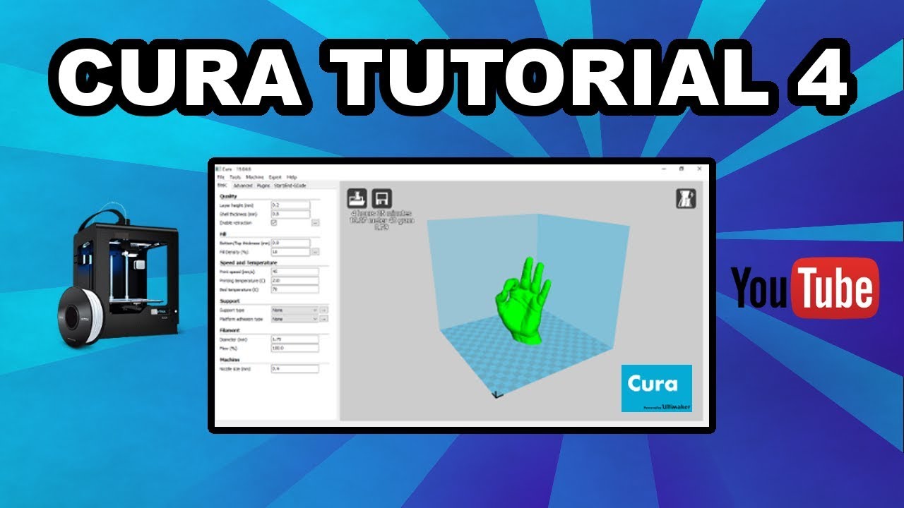 Beginner Cura Tutorial 4 - Advanced Settings