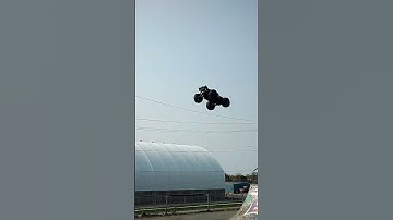 Arrma Outcast 4s V1 at the skatepark