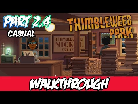 Vídeo: Ron Gilbert Explica El Diálogo Del Personaje De Thimbleweed Park Y Las Adiciones Al Sistema De Pistas