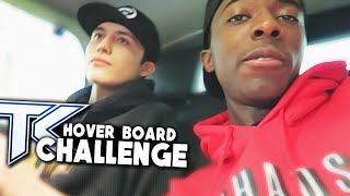 HOVERBOARD OBSTACLE COURSE CHALLENGE | TK HOUSE | Whos Chaos