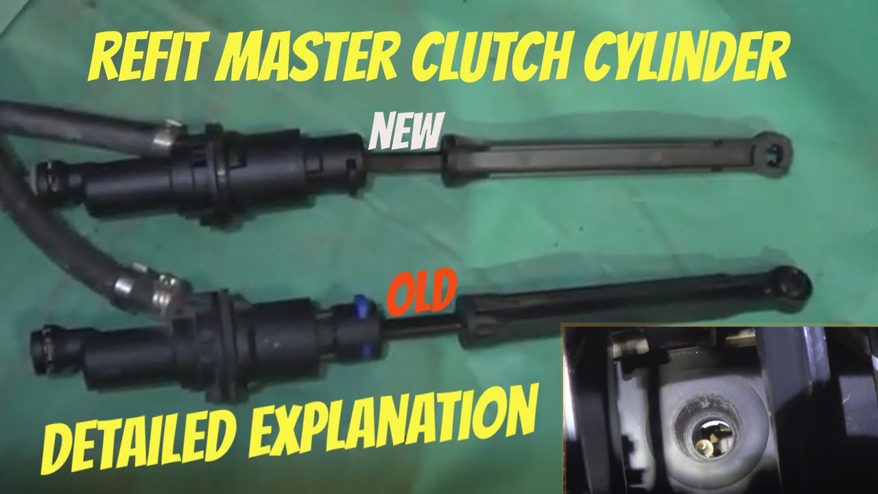 How To REFIT clutch MASTER cylinder? DETAILED PROCEDURE !! YouTube