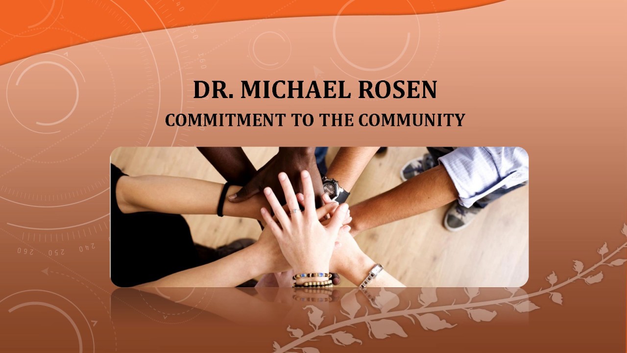 Michael Rosen Optometry Dr Michael Rosen - Commitment to The Community - YouTube