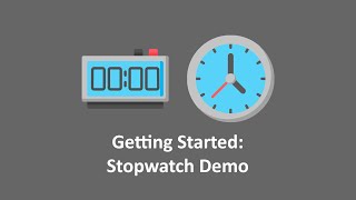 Timers And Clocks - Stopwatch Demo