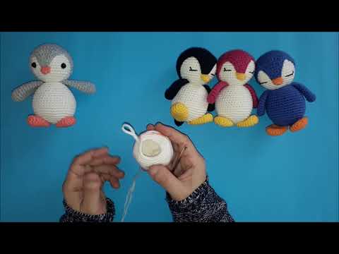 Amigurumi Penguen yapımı Penguen kafa yapılışı amigurumi Penguen yapılışı -2