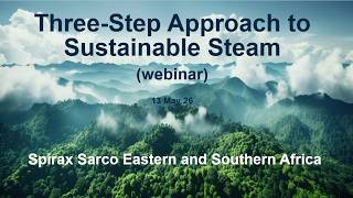 Three-Step approach to Sustainable steam Webinar