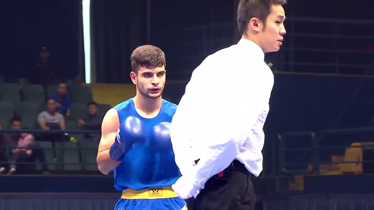 8th Wushu Sanda World Cup semifinal...Irfan Ahangarian (Iran) Vs Savas Bakar (Turkey)..