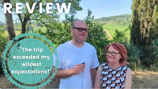Joyful Vegan Tuscany 2022 Testimonial | Mike and Sherry