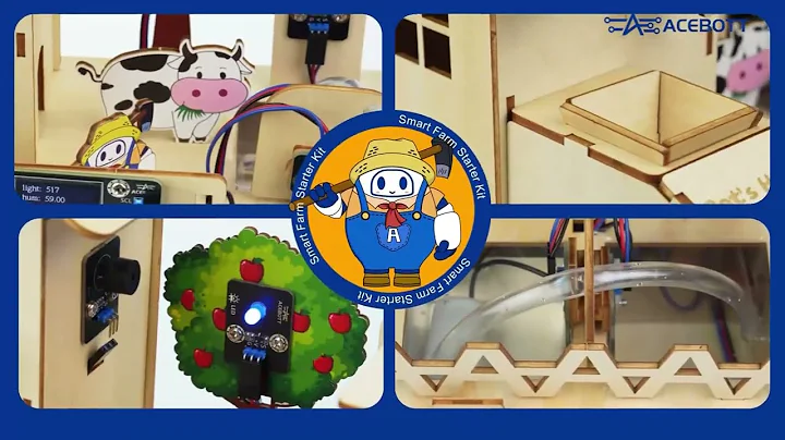 ACEBOTT QE010 ESP32 Smart Farm Starter Kit for Arduino/ACECode (Scratch)