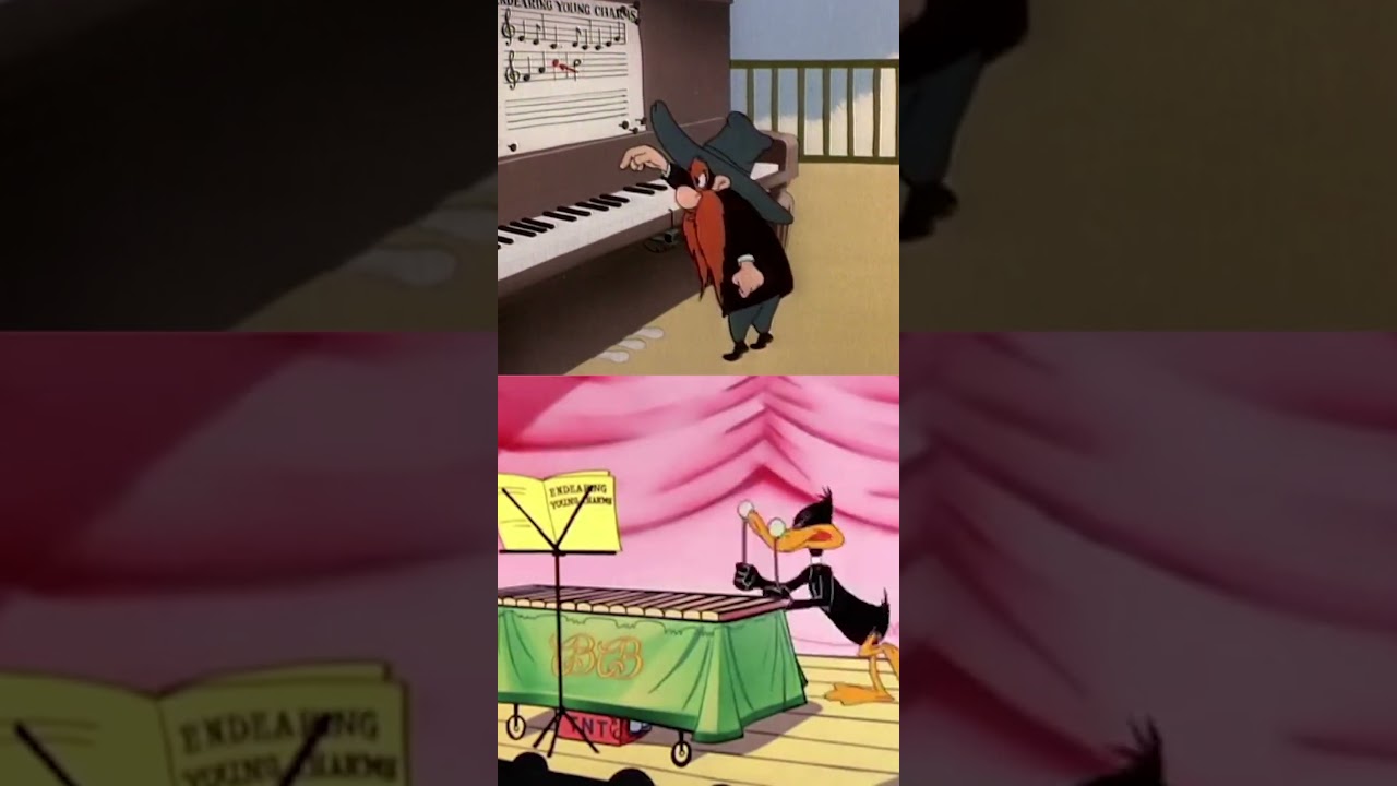 Bugs Can't Play the Piano | Looney Tunes | @BoomerangUK | #shorts #looneytunes #cartoons