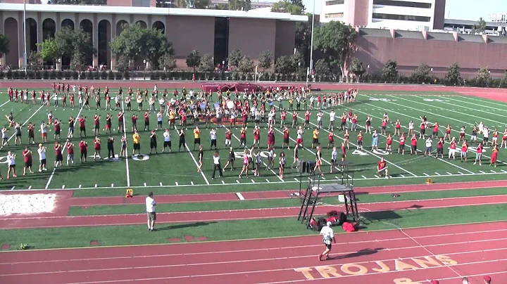 USC Trojan Marching Band 2013 - In the stone 9-14-13