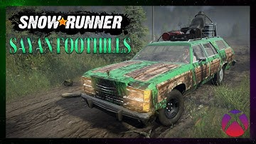 Sayan Foothills MOD Map Exploration with MOD Vehicles | Part 3 | Snowrunner | Xbox One