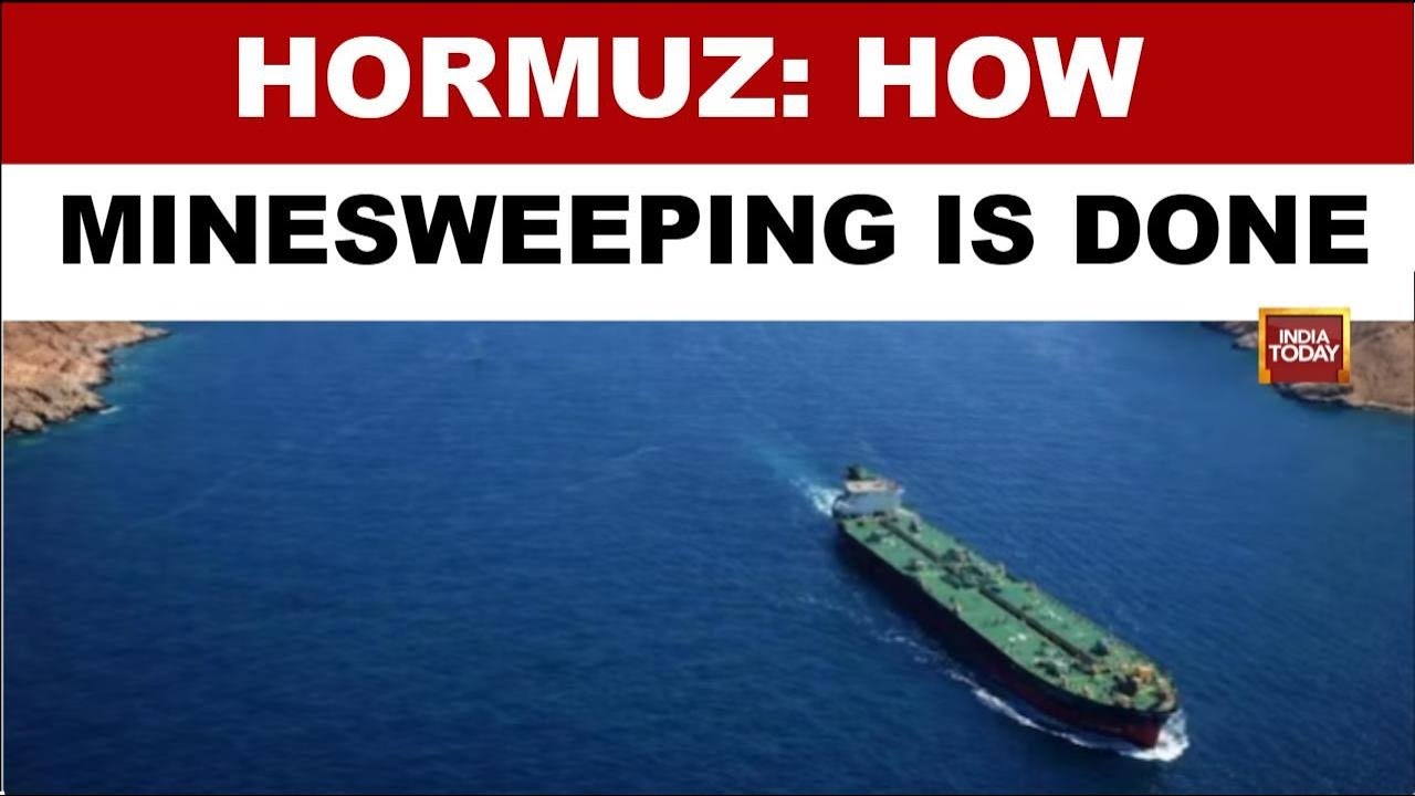 Hormuz: How Minesweeping Ops Work In Strait Of Hormuz To Detect And ...