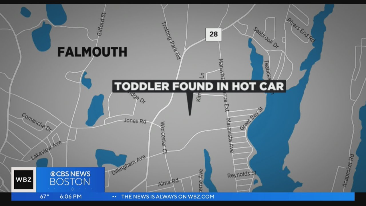 Mother accused of leaving child alone in hot car in Falmouth - YouTube