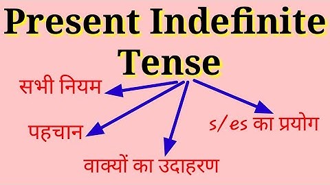 Present Indefinite Tense /uses of do ,does ,s, es/English Grammar  Tense, Episode 2