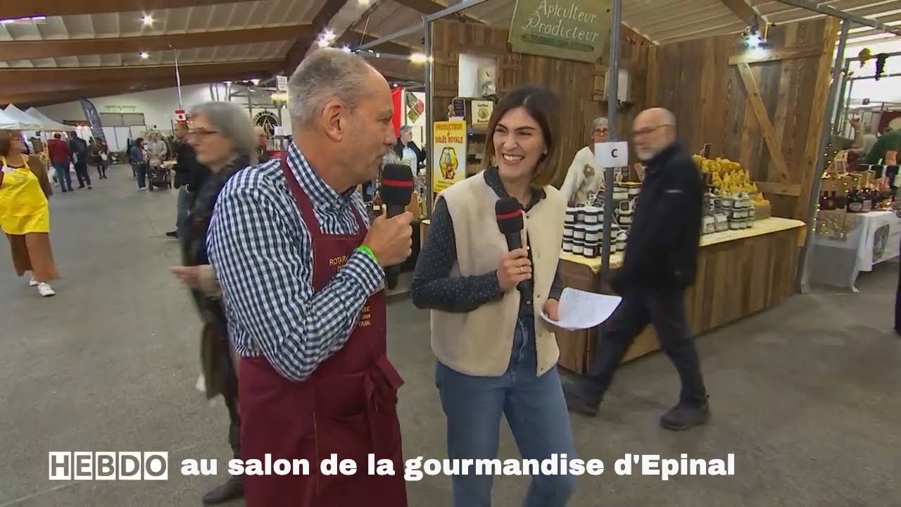 L'hebdo au salon de la gourmandise d'Epinal