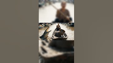 tạo video bằng công nghệ AI VEO 3 | Bà cô câu dính cá sấu|