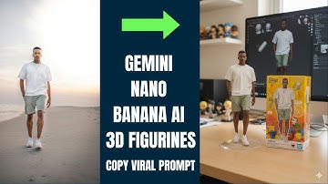 Gemini Nano Banana AI 3D Figurines 🔥 Viral Trend Tutorial (Step-by-Step Guide!)