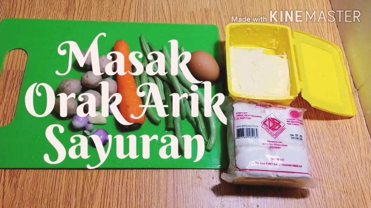 Resep Sarapan Cepat : Orak Arik Sayuran || Masak Mudah dan ...