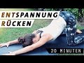 Rücken Yoga Anfänger | Entspannung für den unteren Rücken | Gegen Rückenschmerzen