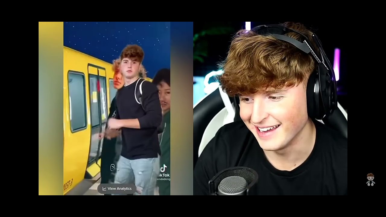 caylus reacting his tiktok - YouTube
