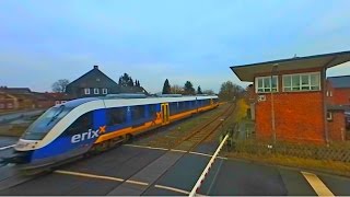 Bahnübergänge in Ebstorf (Uelzen) 360° + Brockhöfe