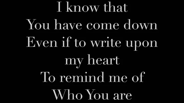 You Are For Me