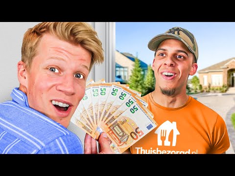 I Gave a 500 Euro Tip to the Slowest Delivery Guy!
