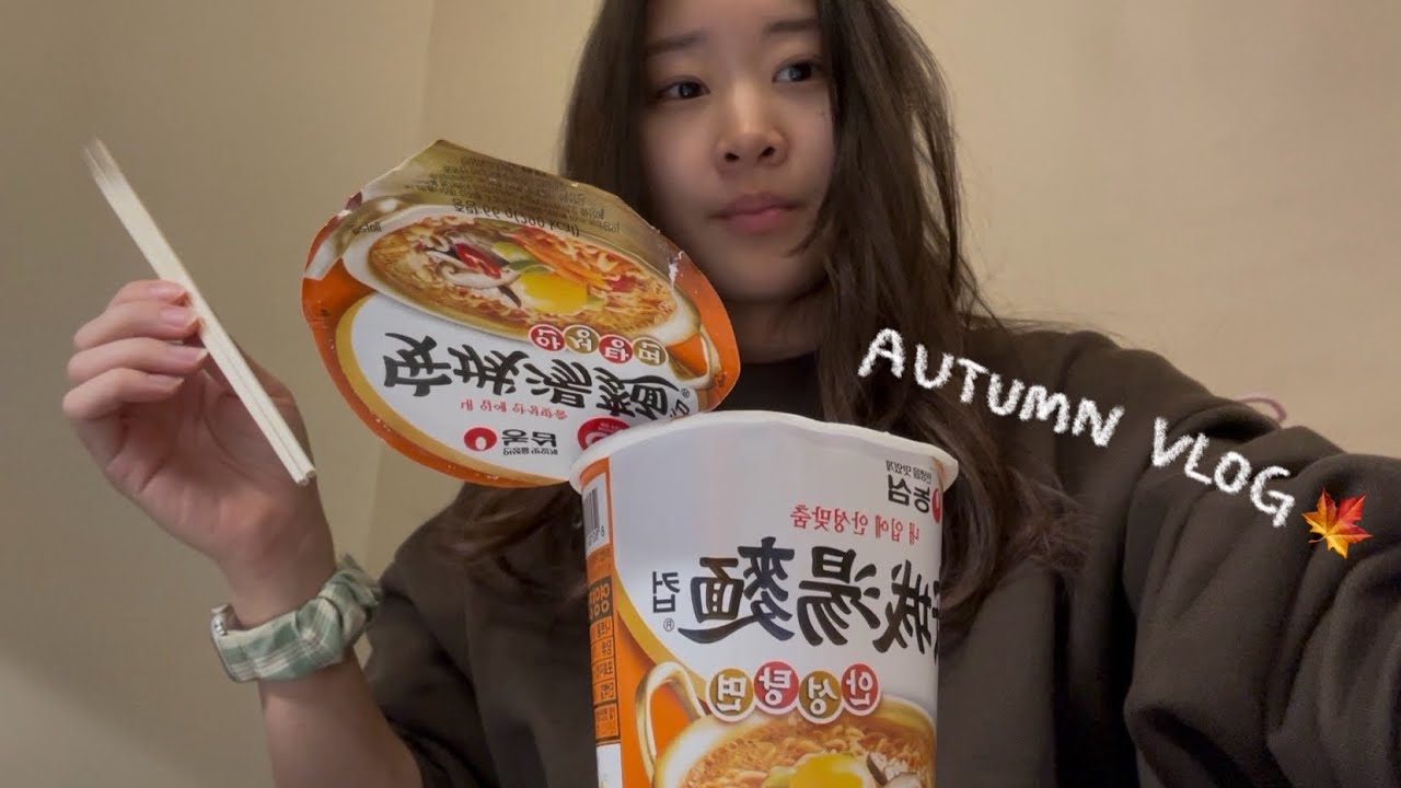 Autumn vlog!! | appreciating the beauty of nature | meeting my family | end of the season