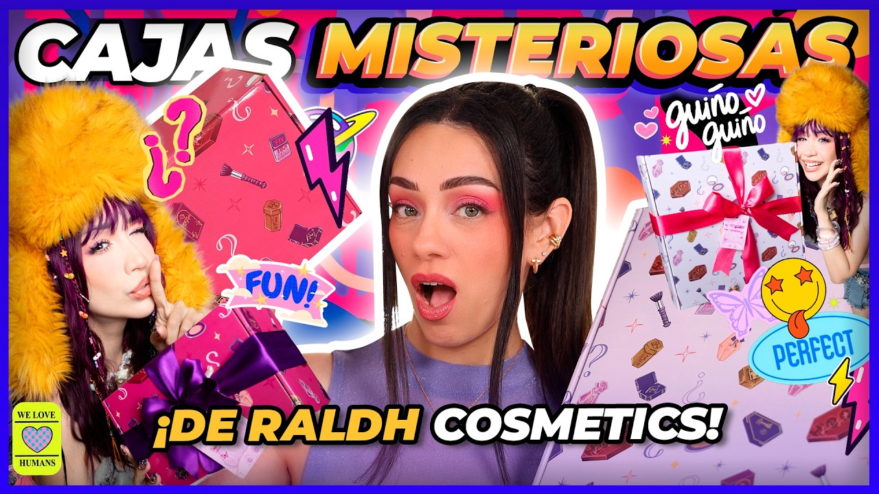 SEÑORA HACE RESEÑA DE LAS CAJAS MISTERIOSAS DE DANIELA RODRICE UNA CHICA FRESCA🌈 | RALDH COSMETICS