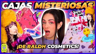 SEÑORA HACE RESEÑA DE LAS CAJAS MISTERIOSAS DE DANIELA RODRICE UNA CHICA FRESCA🌈 | RALDH COSMETICS