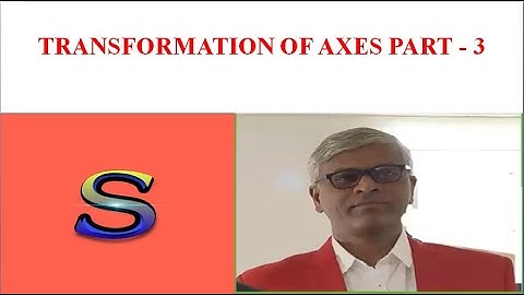1st Year Inter Maths-1B ||TRANSFORMATION OF AXES|| #Class11Maths, #FirstYearMaths, PART 3