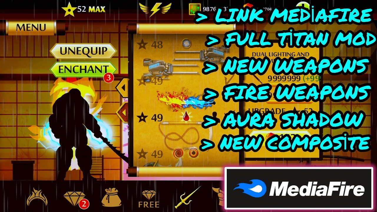 Shadow Fight 2 Mod Apk 2.31.0 / VIP Mod /