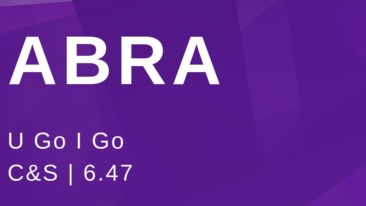 ABRA U Go I Go (C&S)